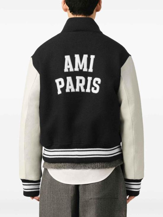 26FW 아미 봄버 자켓 HJK941WV0078001 BLACK - AMI