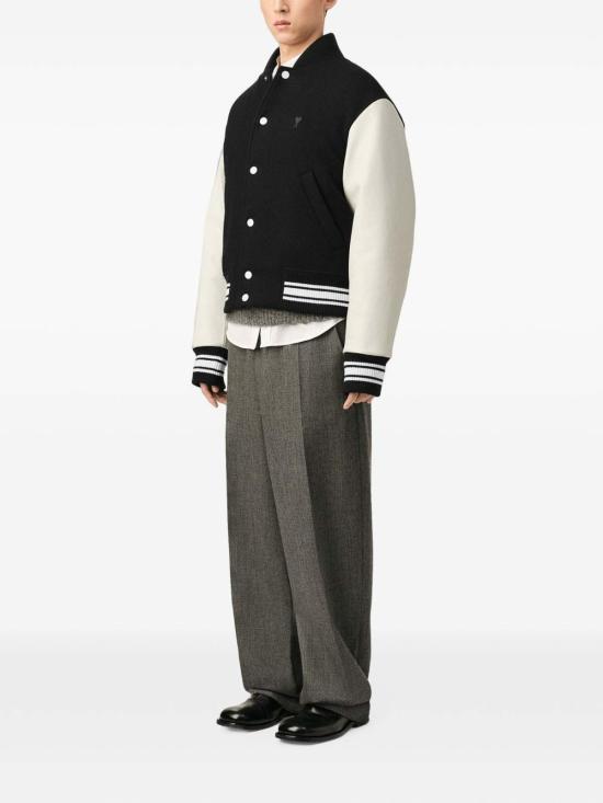 26FW 아미 봄버 자켓 HJK941WV0078001 BLACK - AMI