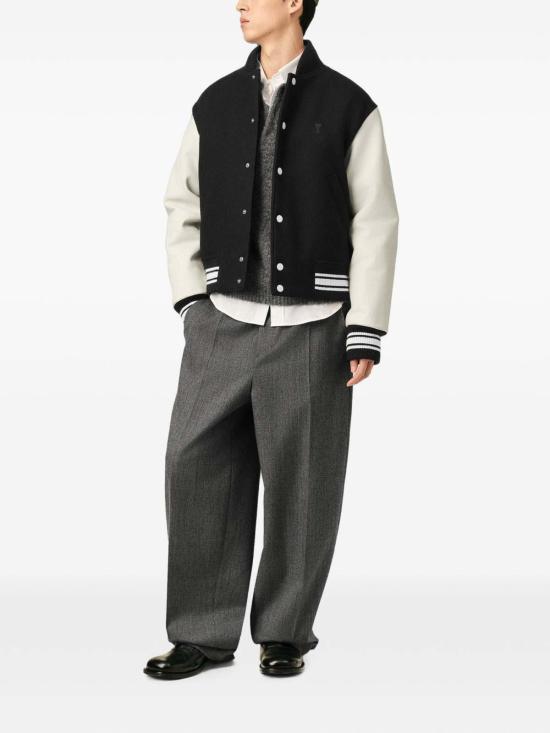 26FW 아미 봄버 자켓 HJK941WV0078001 BLACK - AMI