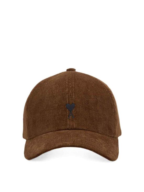 26FW 아미 코튼 ADC 자수 볼캡 UCP265CO00892221 BROWN