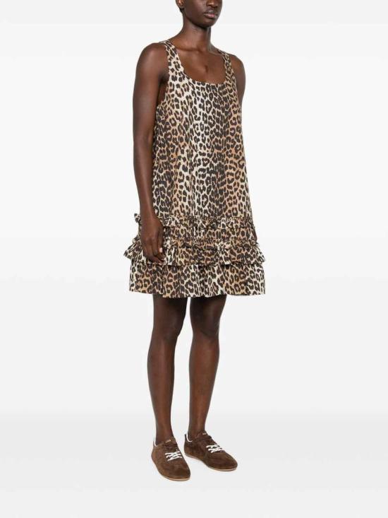 26FW 가니 숏팬츠 A1030760859 ANIMAL PRINT - GANNI