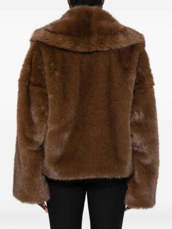 26FW 비비 쿠튀르 무스탕 FW26FA4MINK BROWN - B&B COUTURE
