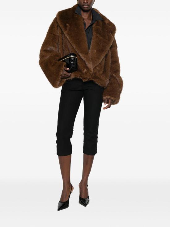 26FW 비비 쿠튀르 무스탕 FW26FA4MINK BROWN - B&B COUTURE
