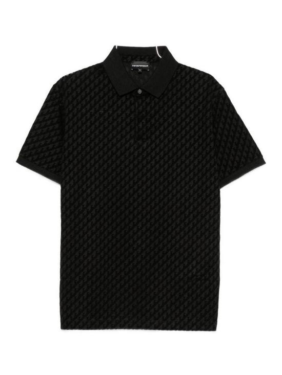 26FW 엠포리오 아르마니 폴로 티셔츠 EM007339AF10017FC375 BLACK