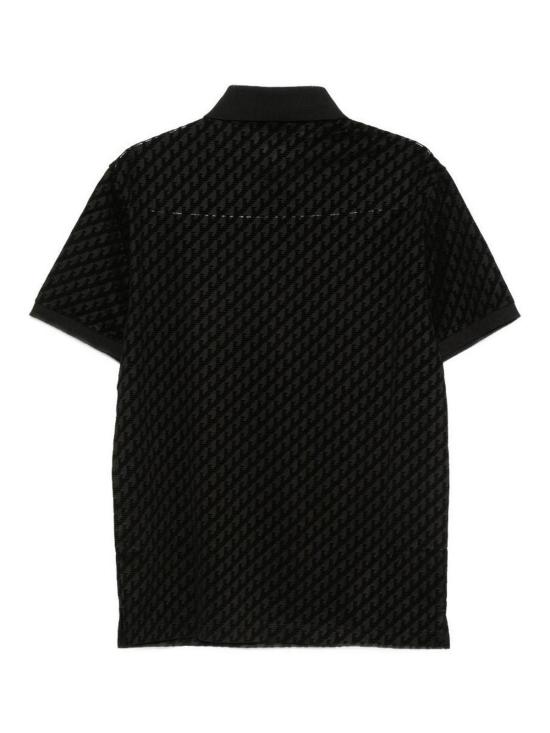 26FW 엠포리오 아르마니 폴로 티셔츠 EM007339AF10017FC375 BLACK - EMPORIO ARMANI