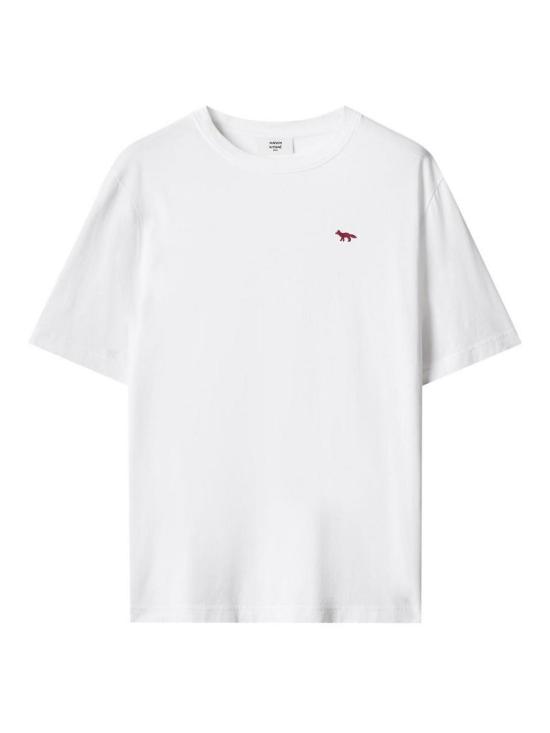 26FW 메종키츠네 반팔 티셔츠 MRMJT00KJ7026P100 WHITE