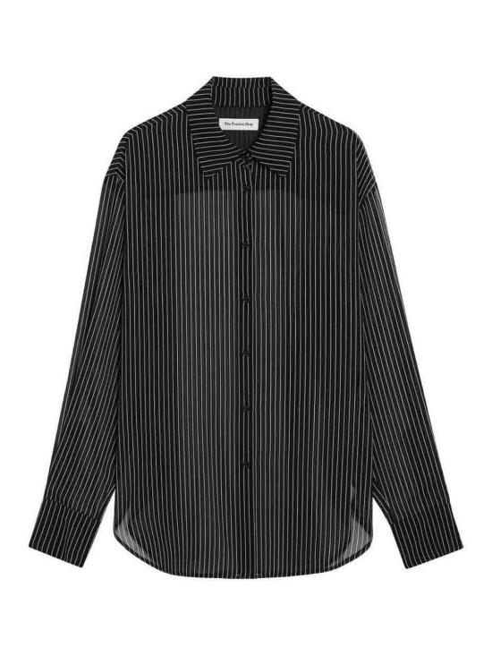 26FW 더프랭키샵 셔츠 CHFS21094811BLACKWHITESTRIPE