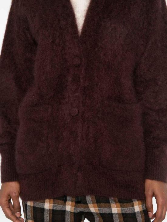 26FW 포르테포르테 가디건 15447MYKNITFONDANT BROWN - FORTE FORTE
