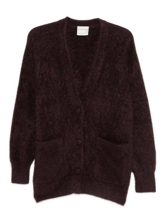 26FW 포르테포르테 가디건 15447MYKNITFONDANT BROWN