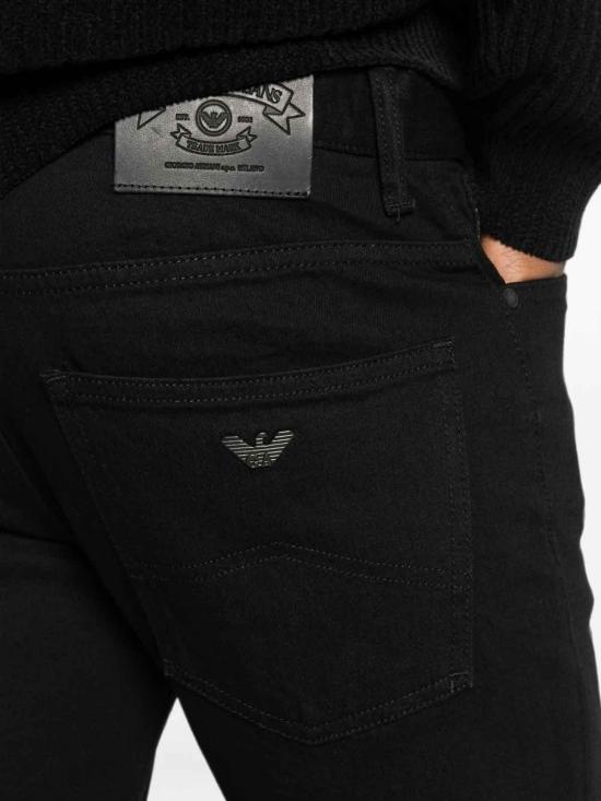 26FW 엠포리오 아르마니 스트레이트 팬츠 EM005951AF30120MC002 BLACK - EMPORIO ARMANI