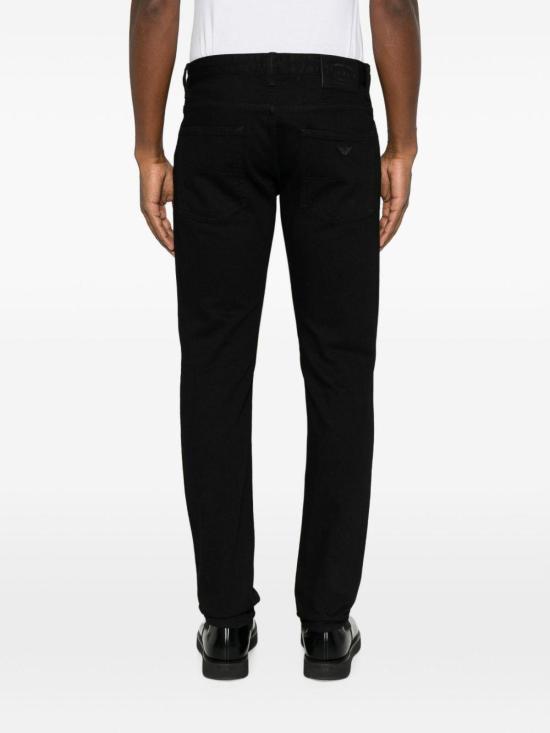 26FW 엠포리오 아르마니 스트레이트 팬츠 EM005951AF30120MC002 BLACK - EMPORIO ARMANI