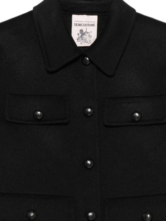 26FW 세미쿠튀르 수트 자켓 Y6WV01Y690 BLACK - SEMI-COUTURE