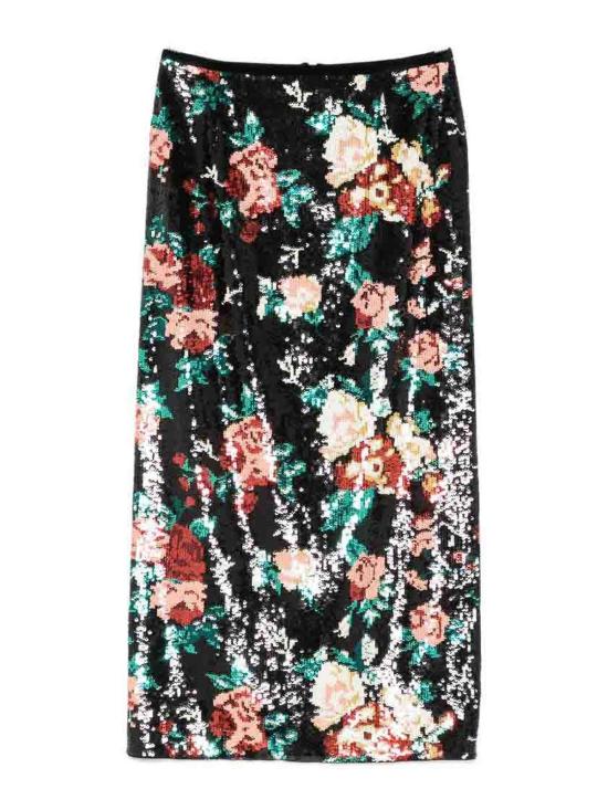 26FW 포르테포르테 미디 스커트 15350MYSKIRTBOUQUET MULTICOLOUR