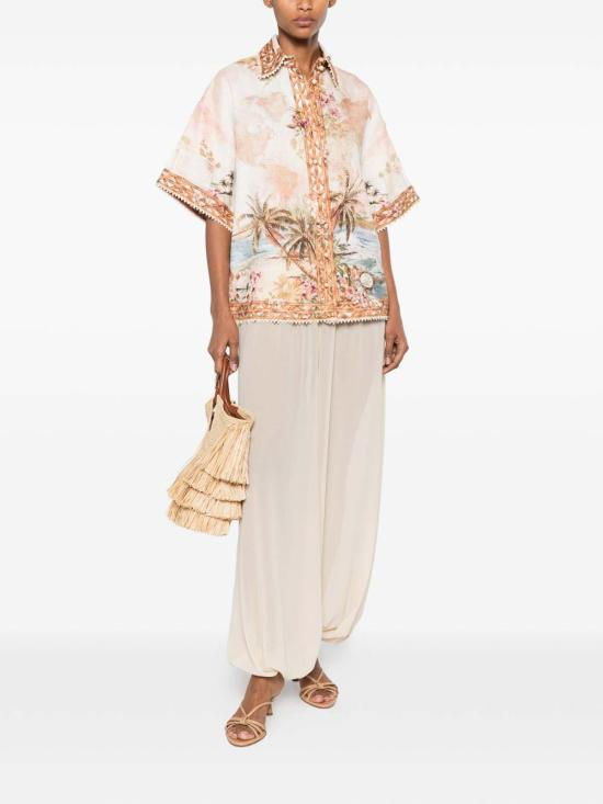 26FW 짐머만 셔츠 7632TSS263ISMB MULTICOLOUR - ZIMMERMANN