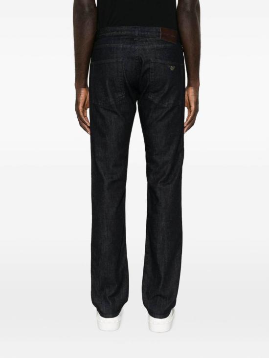 26FW 엠포리오 아르마니 스트레이트 팬츠 EM001370AF22821MC002 BLACK - EMPORIO ARMANI