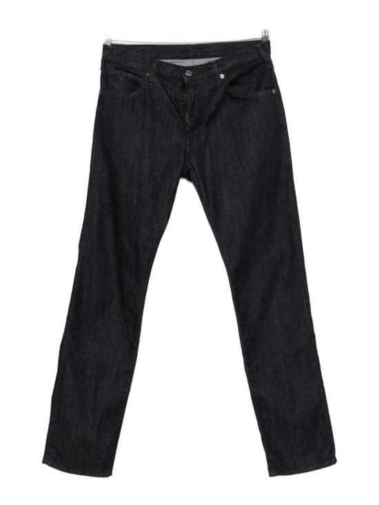 26FW 엠포리오 아르마니 스트레이트 팬츠 EM001370AF22821MC002 BLACK