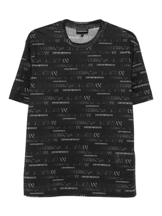 26FW 엠포리오 아르마니 반팔 티셔츠 EM006812AF10017FB563 DARK BLUE