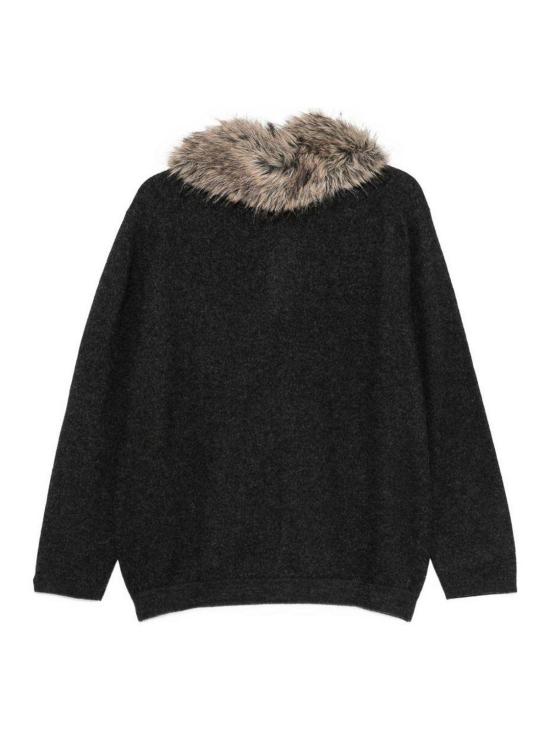 26FW 세미쿠튀르 가디건 Y6WB17Y471 GREY - SEMI-COUTURE
