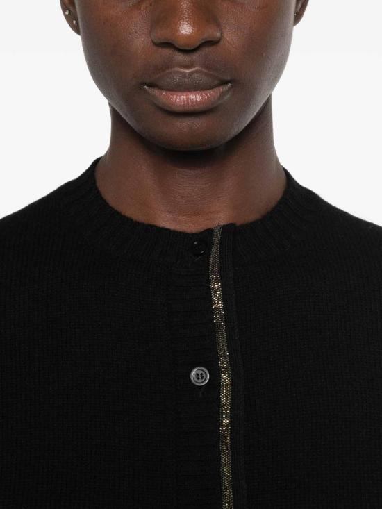 26FW 파비아나 필리피 가디건 MAD226F421M281825 BLACK - FABIANA FILIPPI