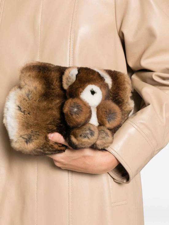 26FW 아니타 빌라디 클러치/파우치 0000000QNBEAR BROWN - ANITA BILARDI