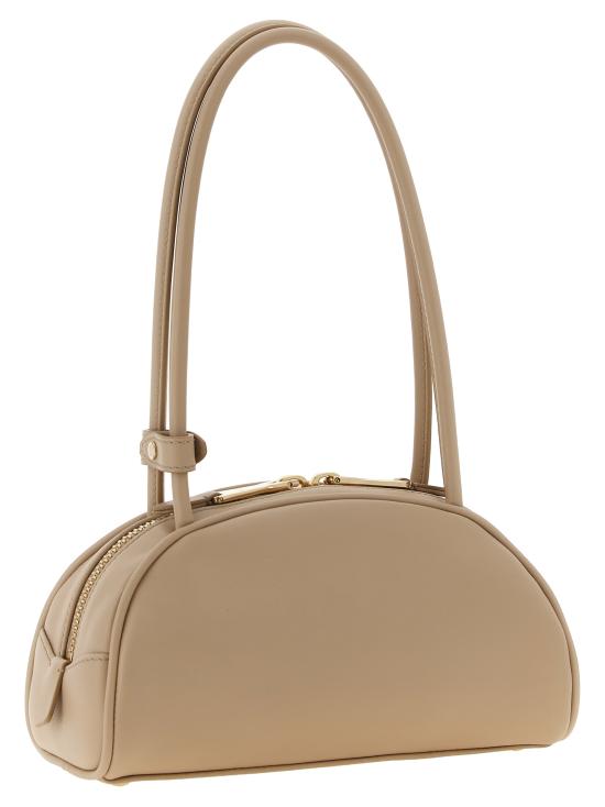 26FW 미우미우 보 레더 스몰 토트백 5BB192VOOO2CRWF0036 Beige - MIU MIU