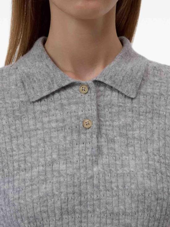 26FW 클로즈드 폴로 티셔츠 C9690993R22127 GREY - CLOSED
