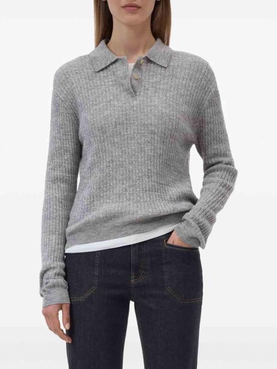 26FW 클로즈드 폴로 티셔츠 C9690993R22127 GREY - CLOSED