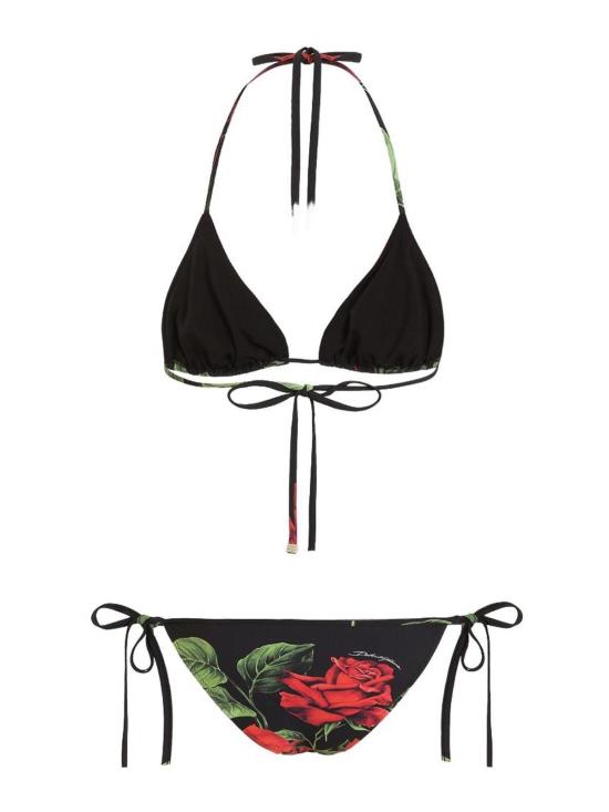 26FW 돌체앤가바나 비키니 수영복 O8A02JON0FRHN6EJ BLACK - DOLCE & GABBANA