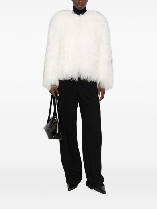 26FW 에르마노 피렌제 무스탕 D49ED050E3AMF333 WHITE - ERMANNO FIRENZE