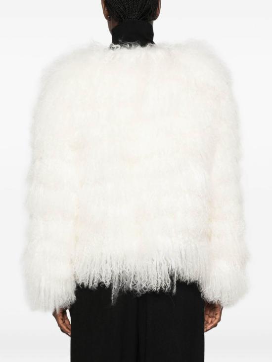 26FW 에르마노 피렌제 무스탕 D49ED050E3AMF333 WHITE - ERMANNO FIRENZE