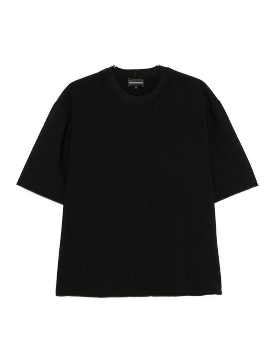 26FW 엠포리오 아르마니 반팔 티셔츠 EM006847AF28011UC001 BLACK