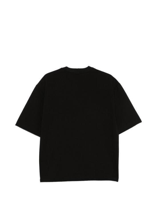 26FW 엠포리오 아르마니 반팔 티셔츠 EM006847AF28011UC001 BLACK - EMPORIO ARMANI