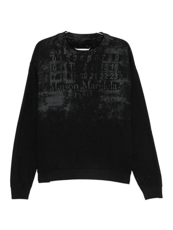 26SS 마르지엘라 넘버스 스웨트셔츠 S50GU0255S25503900 BLACK