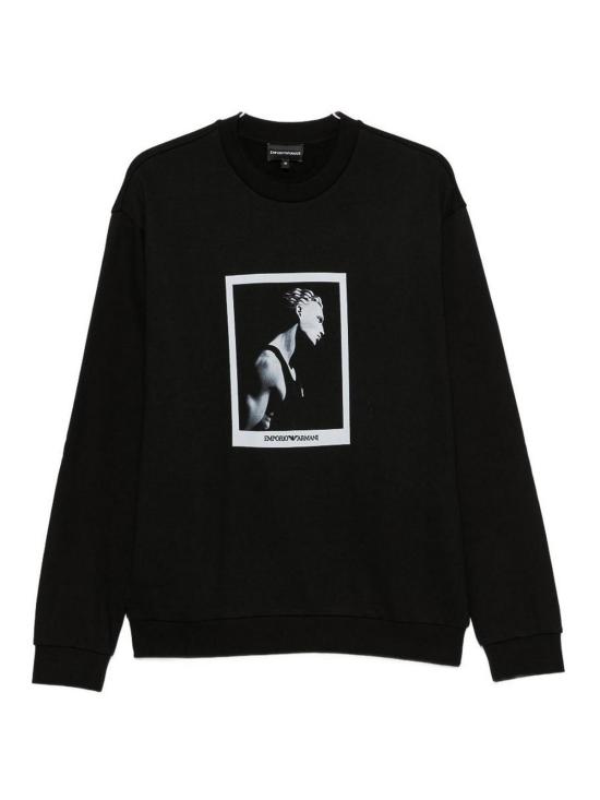 26FW 엠포리오 아르마니 탑 EM006933AF27740FC302 BLACK