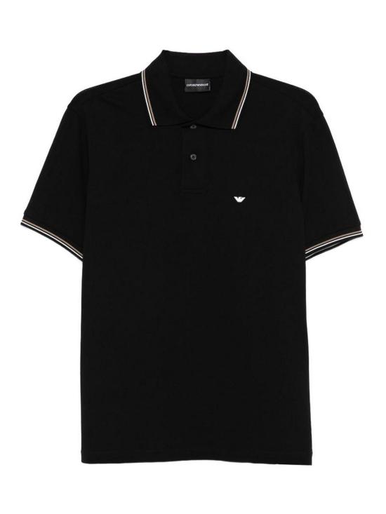26FW 엠포리오 아르마니 폴로 티셔츠 EM004606AF23090UC001 BLACK