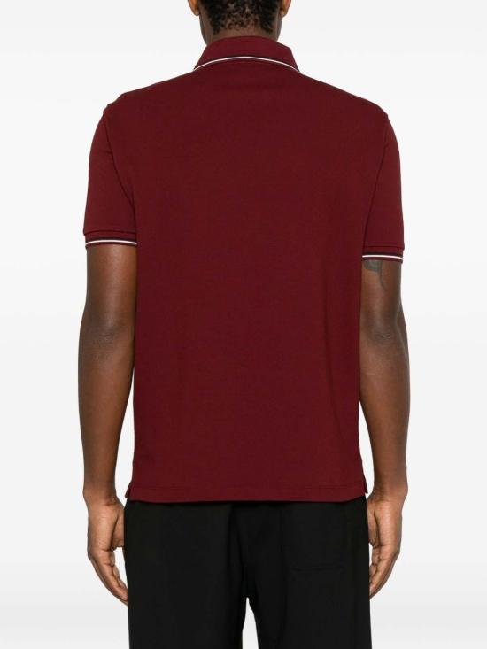 26FW 엠포리오 아르마니 폴로 티셔츠 EM004606AF23090UA329 DARK RED - EMPORIO ARMANI