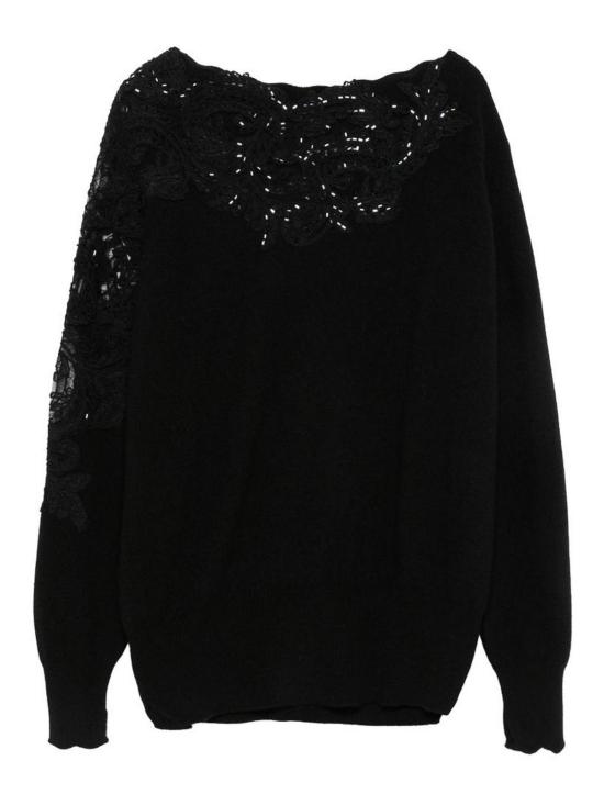 26FW 에르마노 설비노 탑 D495M331APCTPYU95708 BLACK