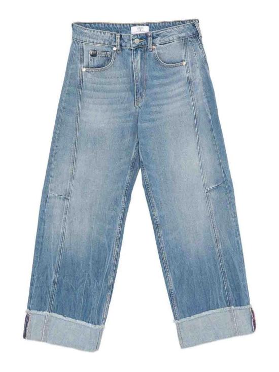 25FW 르 탕 데 스리즈 스트레이트 팬츠 JFLEAL00W21953001 BLUE