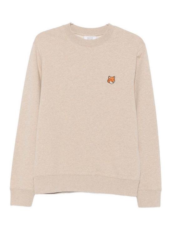 26FW 메종키츠네 폭스 헤드 레귤러 폴로 티셔츠 PM00303KM03400604 BEIGE