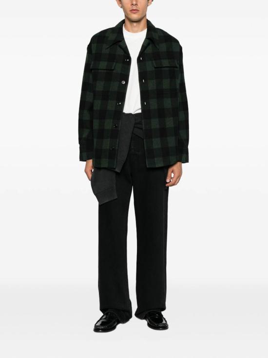26FW 아미 셔츠 USH875WV0220A258 GREEN - AMI