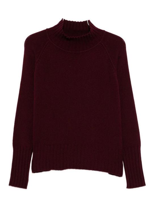 26FW 비유 터틀넥 CD4046327 DARK RED