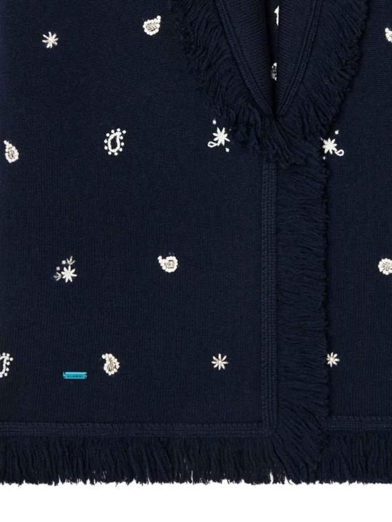 26FW 알라누이 가디건 LWHB064E26KNI0074672 DARK BLUE - ALANUI