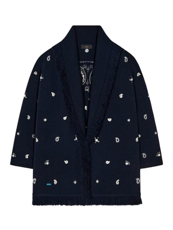 26FW 알라누이 가디건 LWHB064E26KNI0074672 DARK BLUE