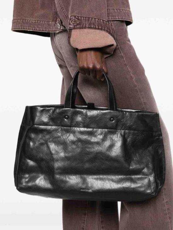 26FW 리한 조지 토트백 ELLI8004900 BLACK - LIHANN GEORGE