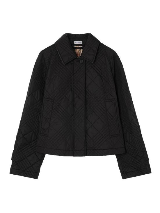 26FW 버버리 퀼티드 나일론 티필드 자켓 8127123 BLACK