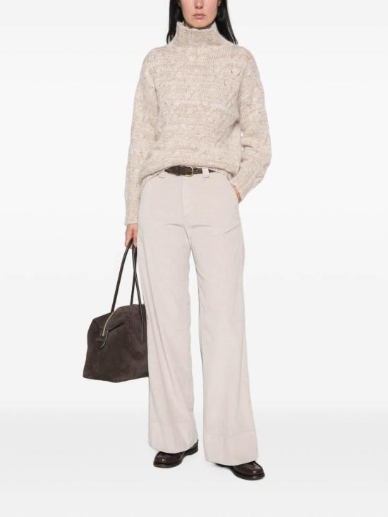 26FW 파비아나 필리피 터틀넥 MAD226F462M4170167 BEIGE - FABIANA FILIPPI