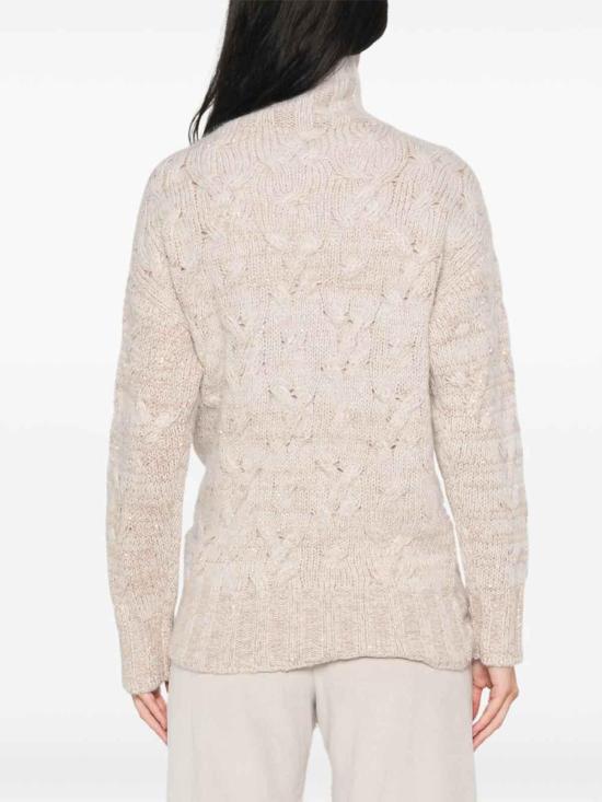 26FW 파비아나 필리피 터틀넥 MAD226F462M4170167 BEIGE - FABIANA FILIPPI