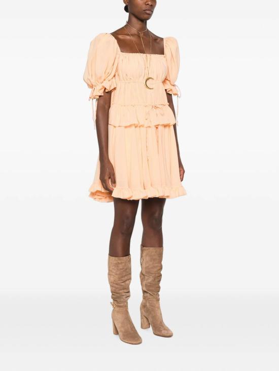 26FW 끌로에 숏팬츠 CH26ARO7100281L ORANGE - CHLOE