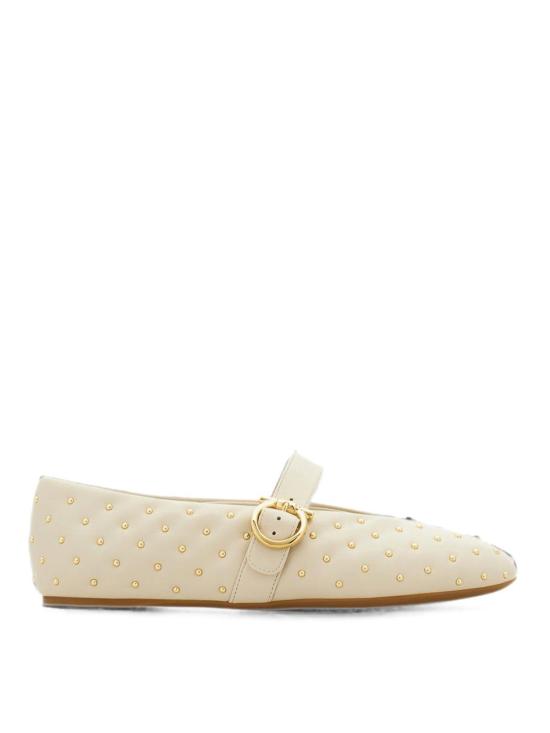 26FW 살바토레 페라가모 플랫 슈즈 01L931795488002 LIGHT BEIGE