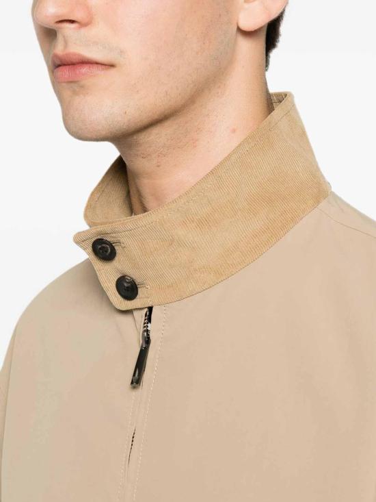 26FW 엠포리오 아르마니 봄버 자켓 EM006737AF28010U6163 BEIGE - EMPORIO ARMANI